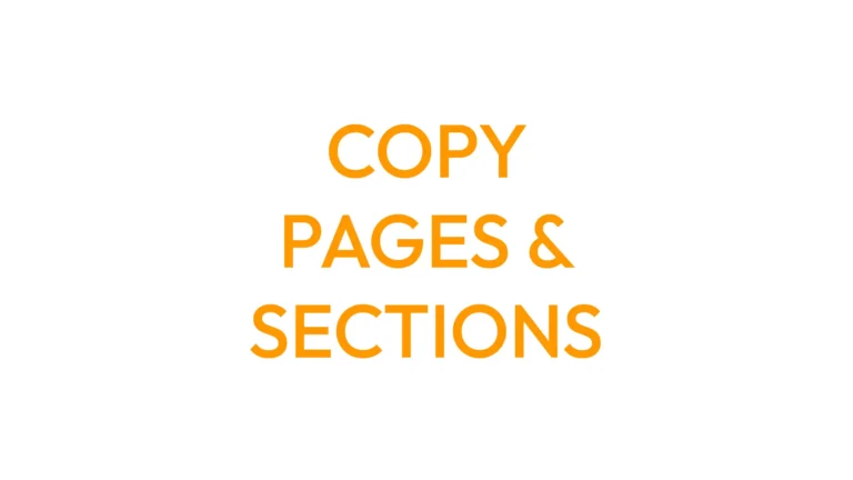 Copying Pages And Sections On Your Wordpress Website With Blocks