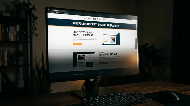 Designing Content Flow Above The Fold Is Not The Whole Page By Web Designer London