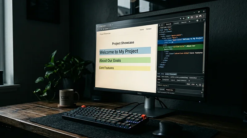 Heading Structure And On Page Hierarchy H1 H3 Think Of Headings As The Page Outline Not As Styling By Web Designer London