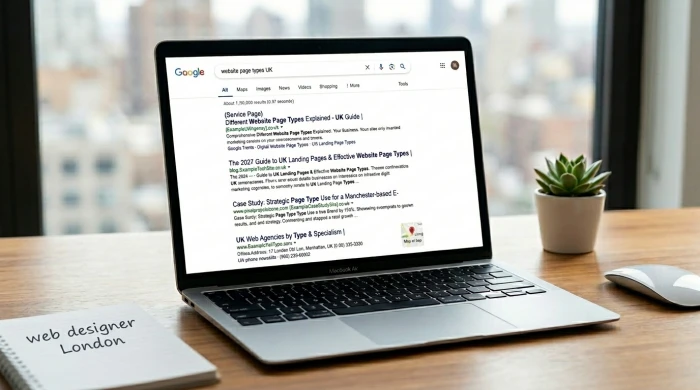 Start Page Design With The Right Page Type As It Will Determine How Page Looks And Hot To Optimise It