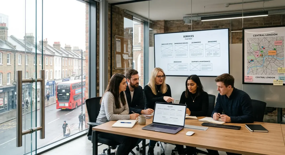Build pages around real service intent and real places