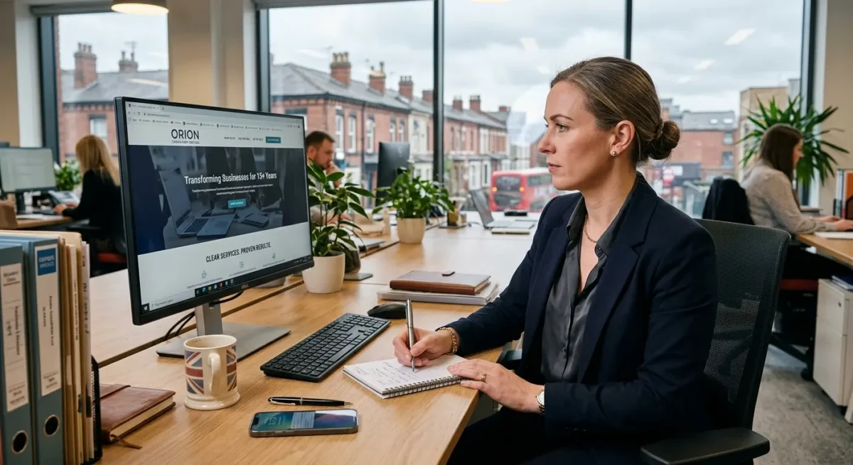 Read the page as a client would