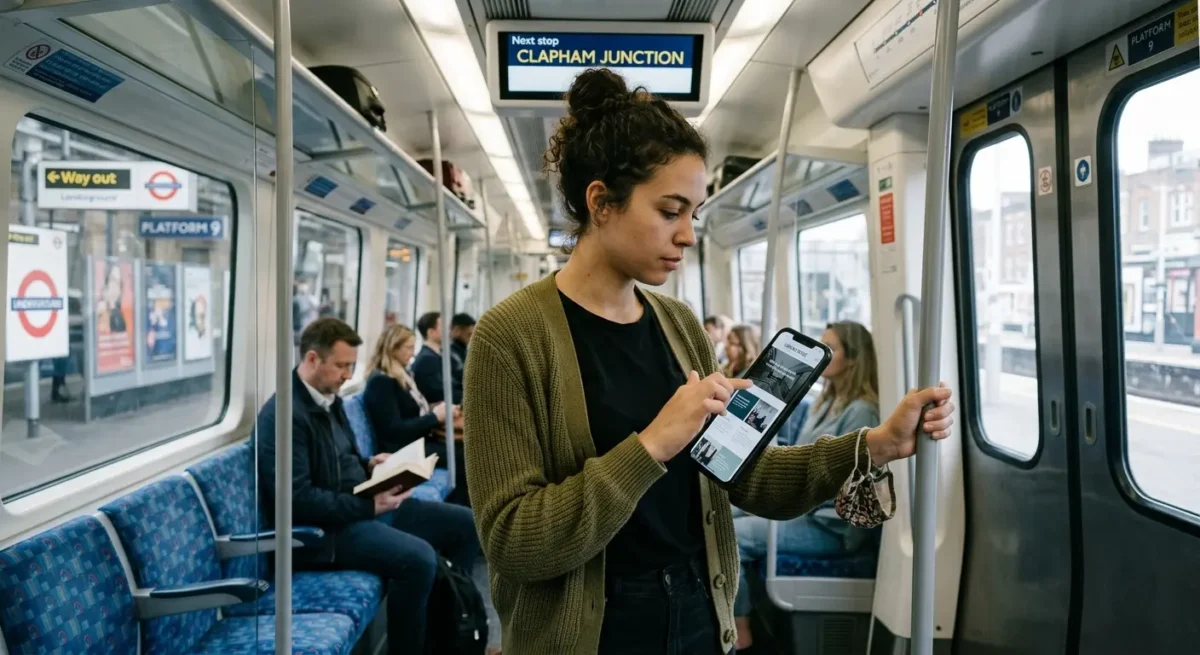 Review how the site behaves on a phone