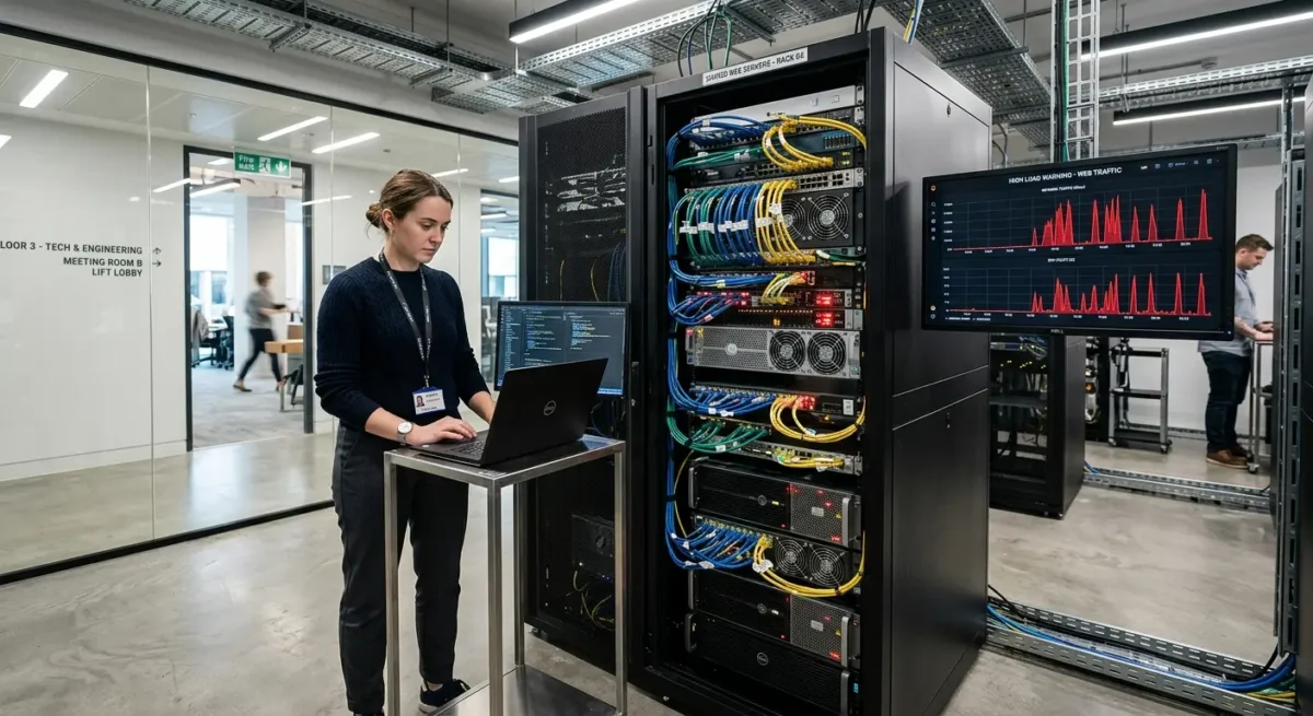 Shared hosting: cheap to buy, costly when it starts holding the site back