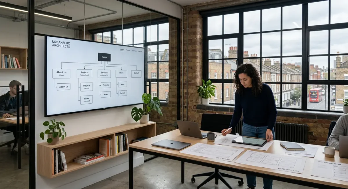 Site structure should help both users and crawlers understand the business