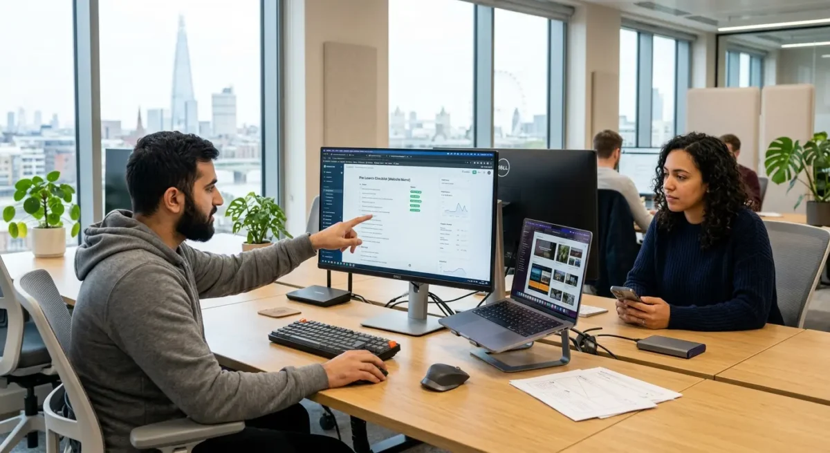 Technical checks to include before launch