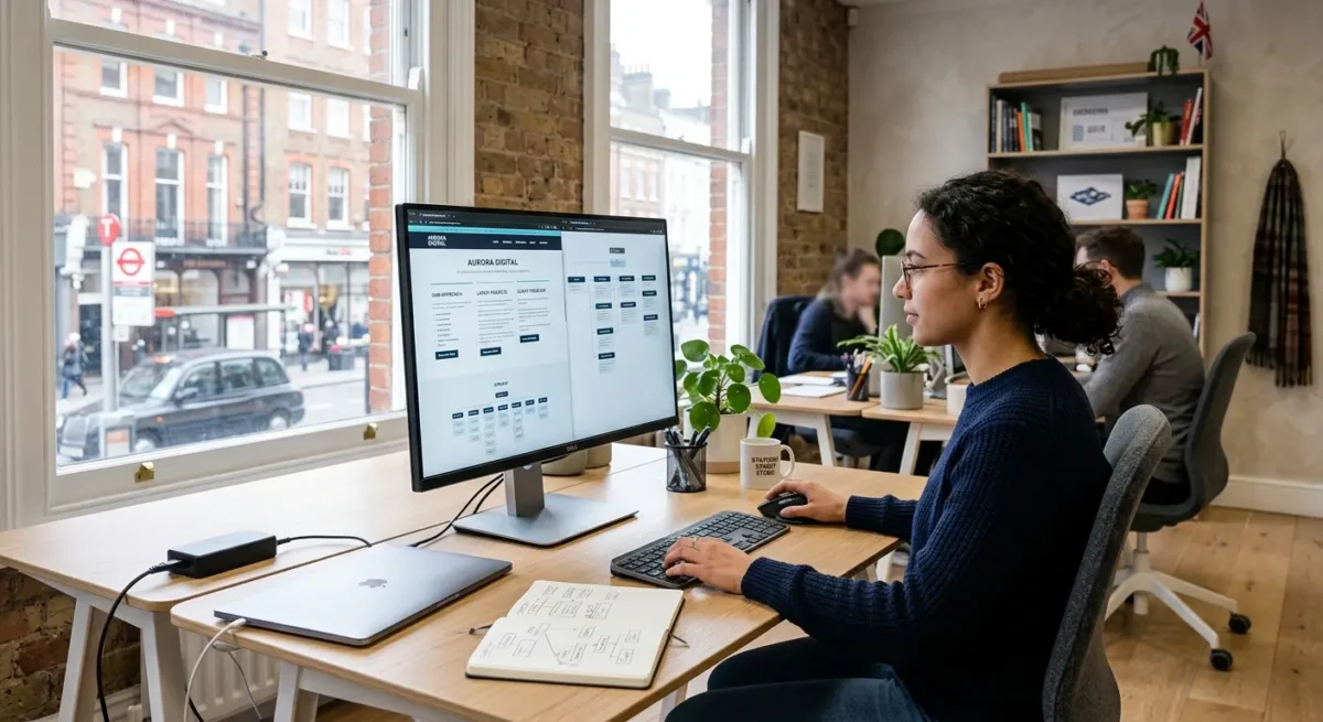 Use navigation cues inside pages as well