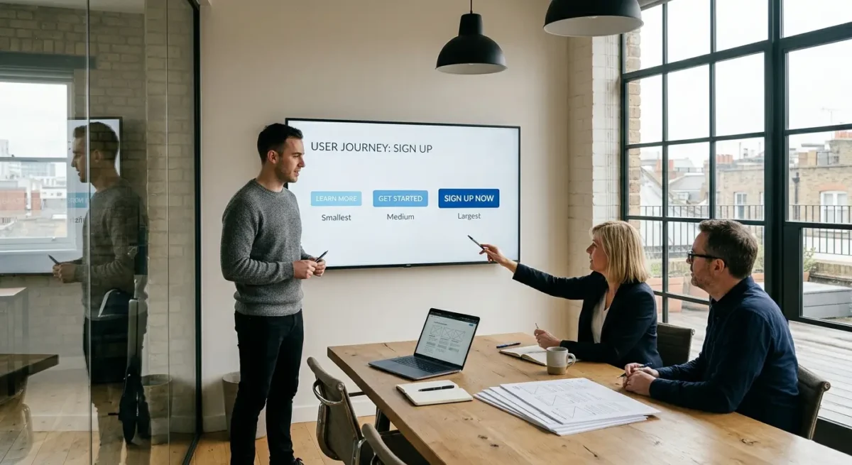 Write CTAs that match the level of commitment