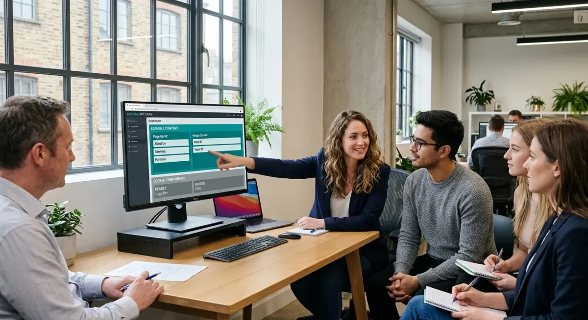 How much control the client team actually needs