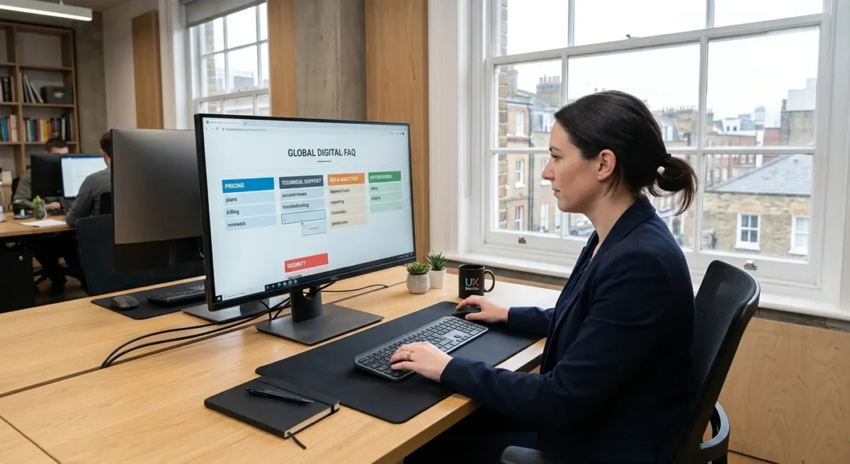 Structure the FAQ so people can scan it quickly