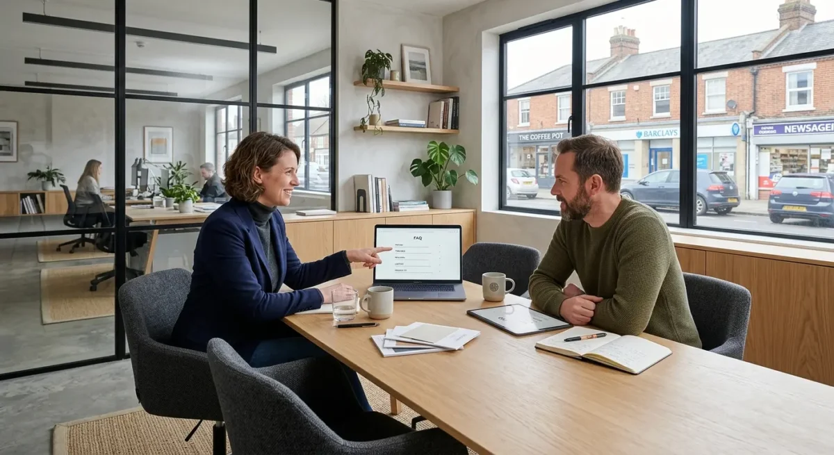 What a strong FAQ section is actually for