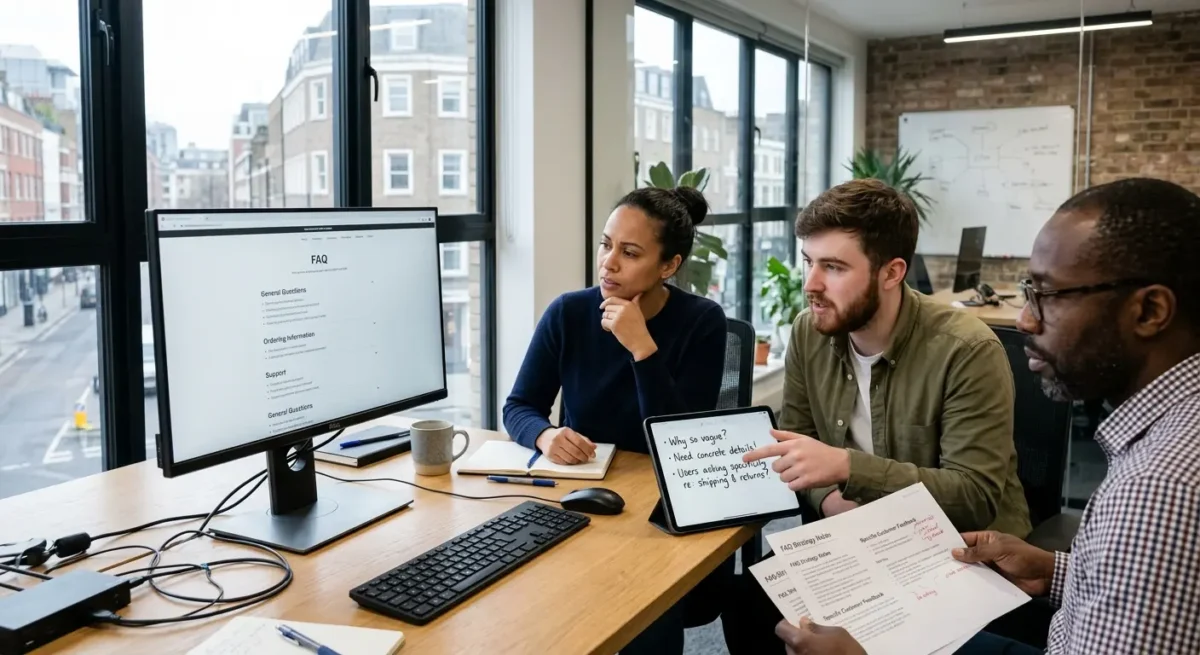 Why most FAQ sections fail